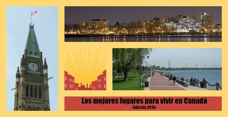 Los mejores lugares para vivir en Canadá (2016)