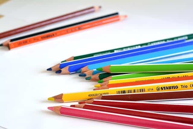 lápices de colores